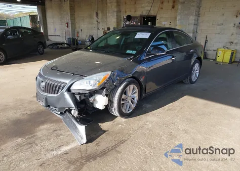 2014 Buick Regal Turbo/E-Assist Premium I from USA, damaged, VIN 2G4GN5EX3E9273266